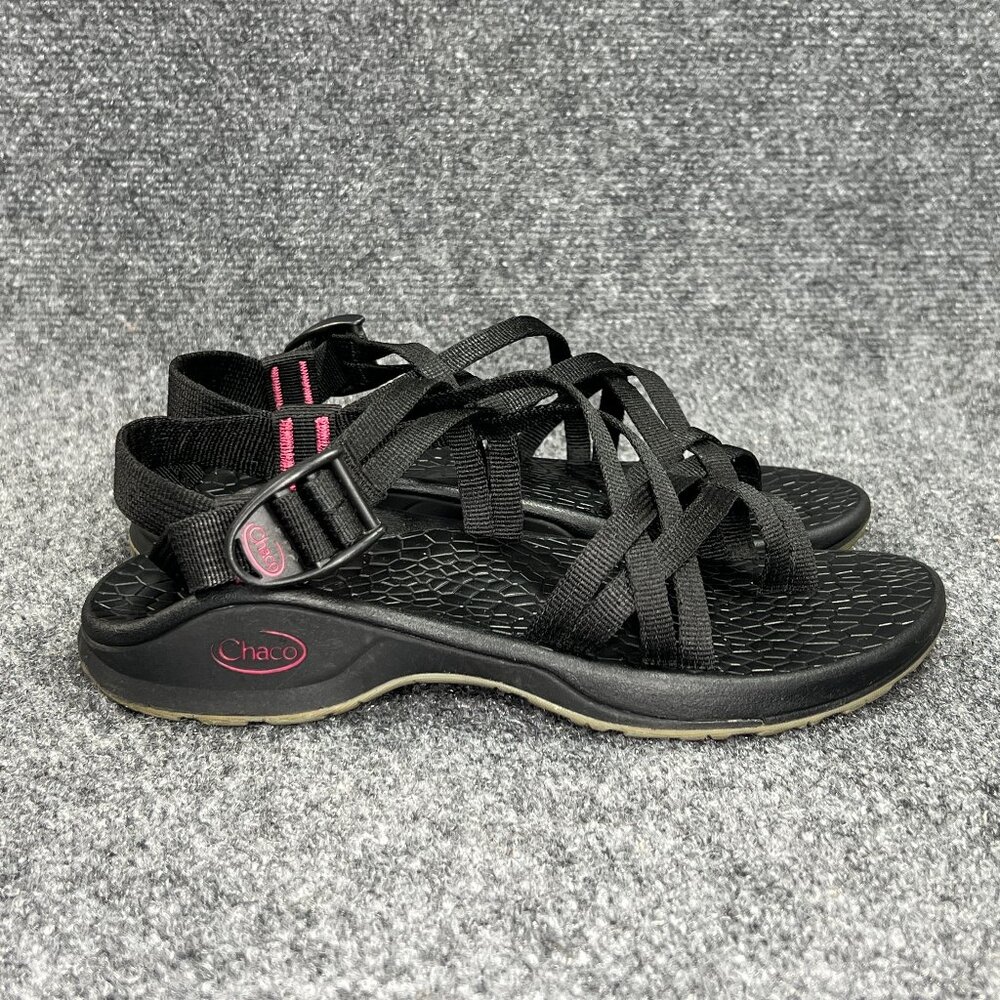 Chaco Classc ZX2 Sandals Women's Size 6 Black Athletic Outdoor Hiking Water Shoe